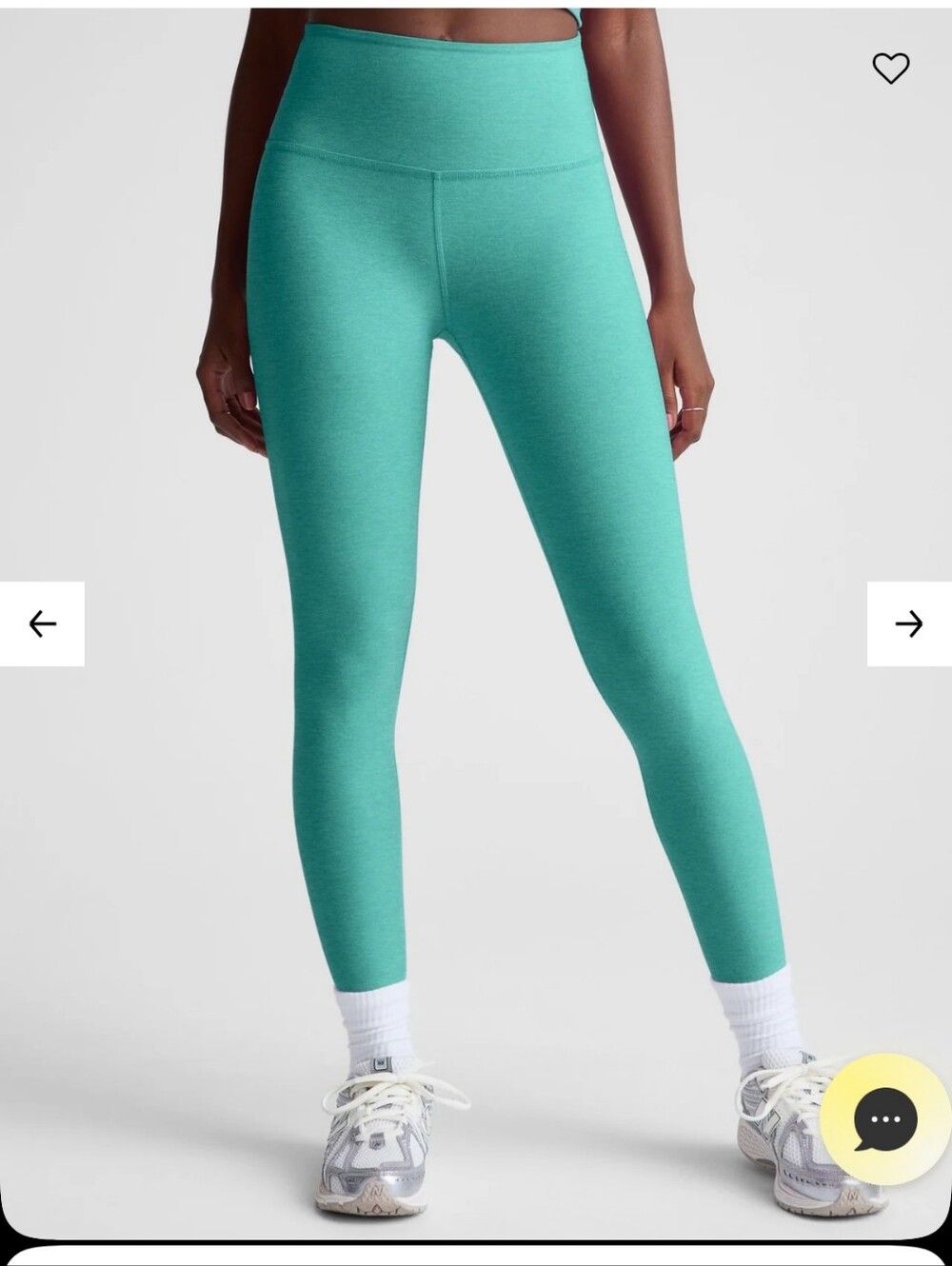 Spacedye Caught In The Midi High Waisted Legging - Belize Blue Heather